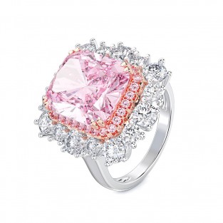 Pink Square Ring